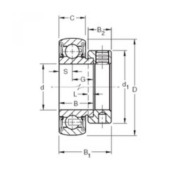 roulements RA105RRB Timken #1 image