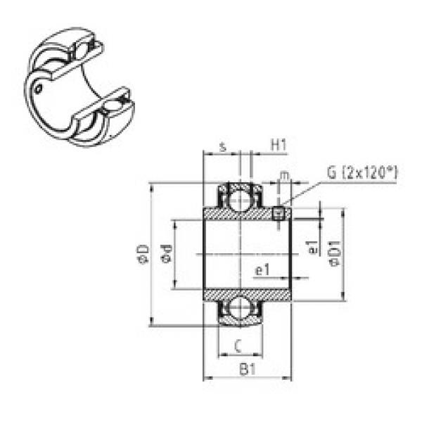 roulements UC212 SNR #1 image