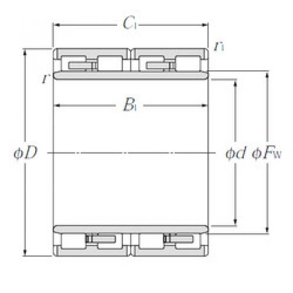 roulements 4R4037 NTN #1 image