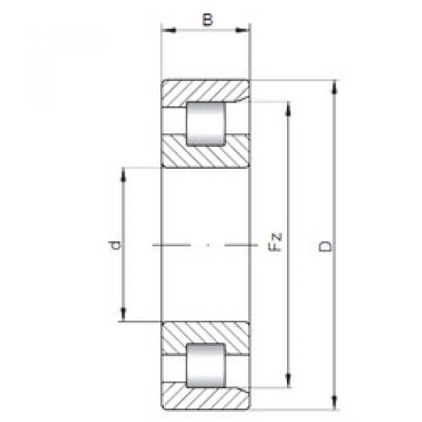 roulements NF2220 E CX #1 image