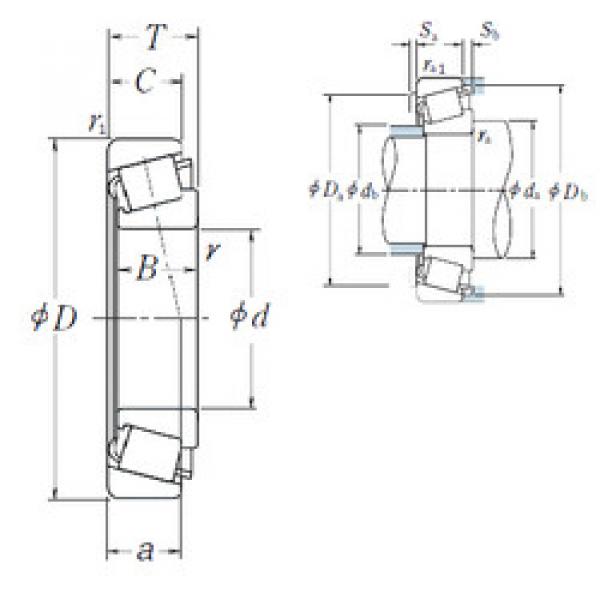 roulements HR32314J NSK #1 image