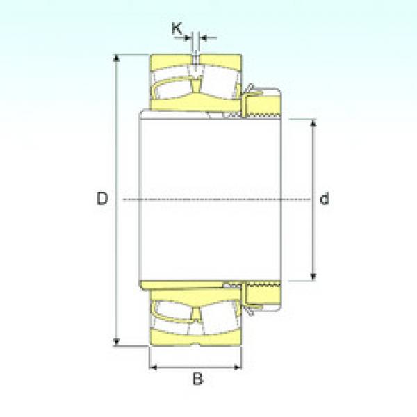 roulements 23964 EKW33+OH3964 ISB #1 image