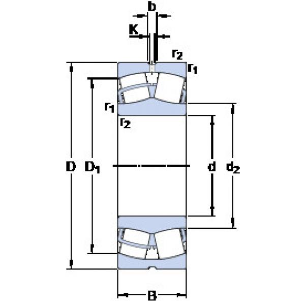 roulements 24034 CC/W33 SKF #1 image