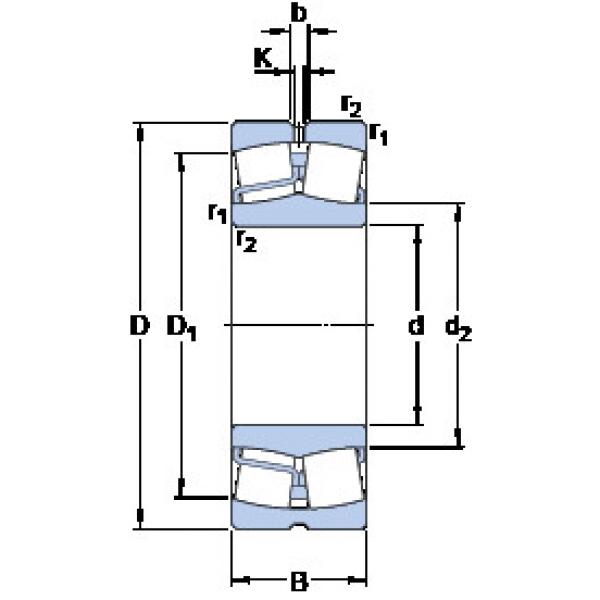 roulements 22311 E/VA405 SKF #1 image