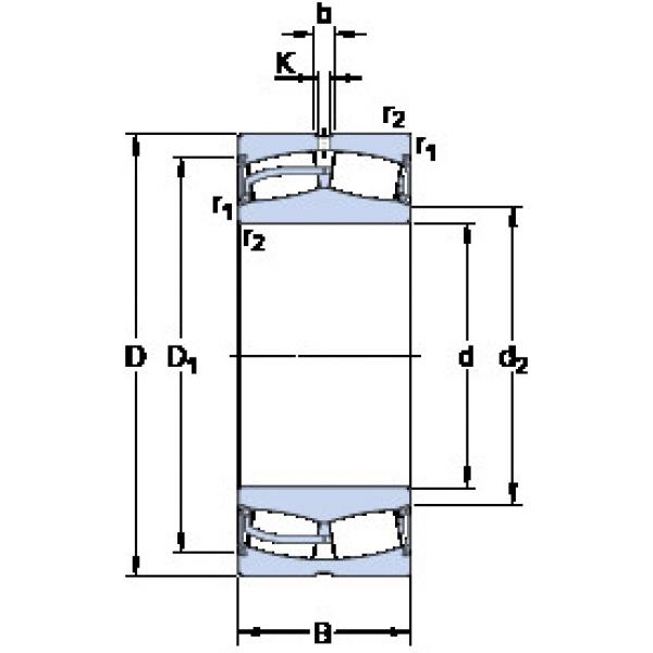 roulements 24032-2CS5/VT143 SKF #1 image