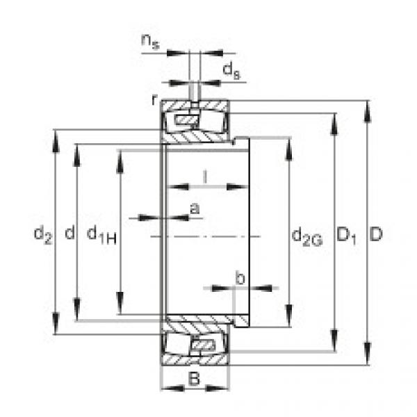 roulements 24068-E1A-K30-MB1 + AH24068-H FAG #1 image