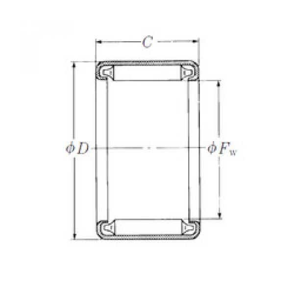 roulements B-3012 NSK #1 image