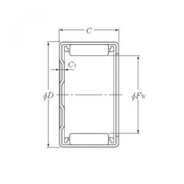 roulements BK1412 NTN #1 image