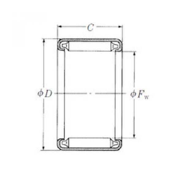 roulements F-3014 NSK #1 image