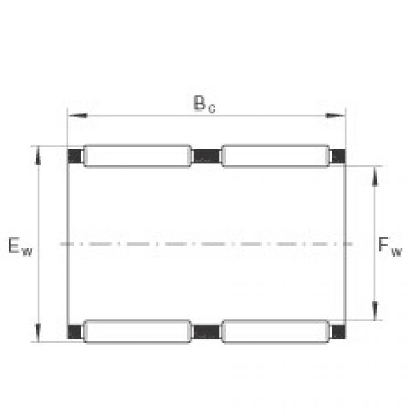 roulements K75X83X35-ZW INA #1 image