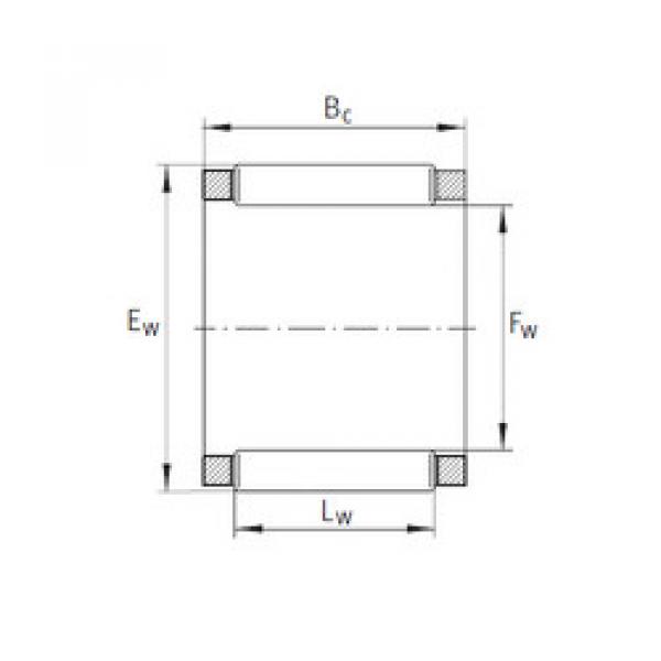 roulements KBK 10x14x13 INA #1 image