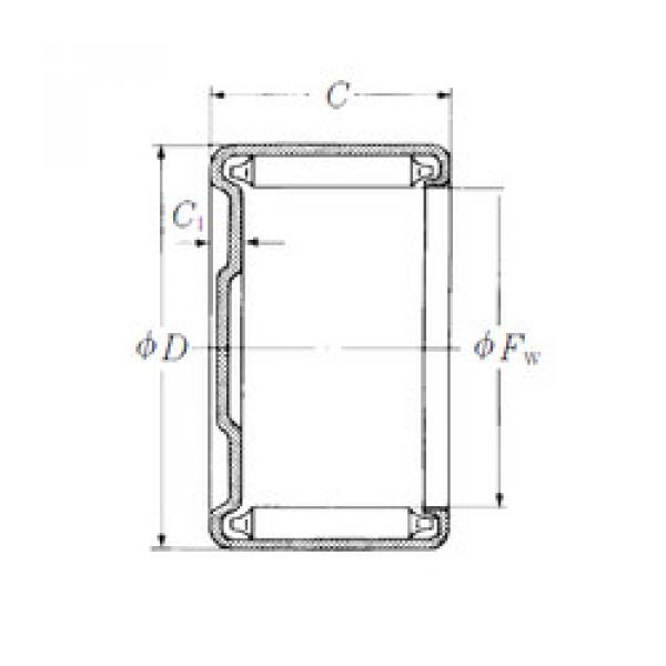 roulements M-18161 NSK #1 image