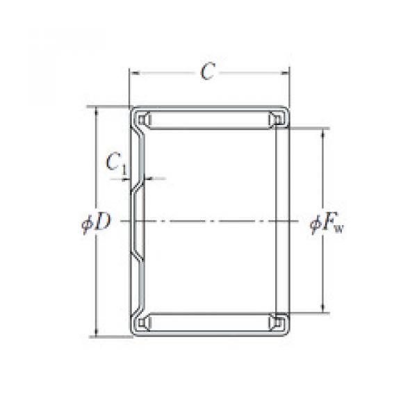 roulements MF-1716 NSK #1 image