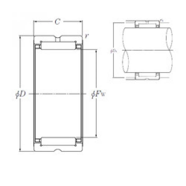 roulements MR182616 NTN #1 image