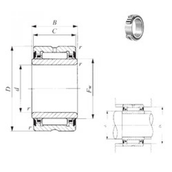 roulements NA 49/32UU IKO #1 image