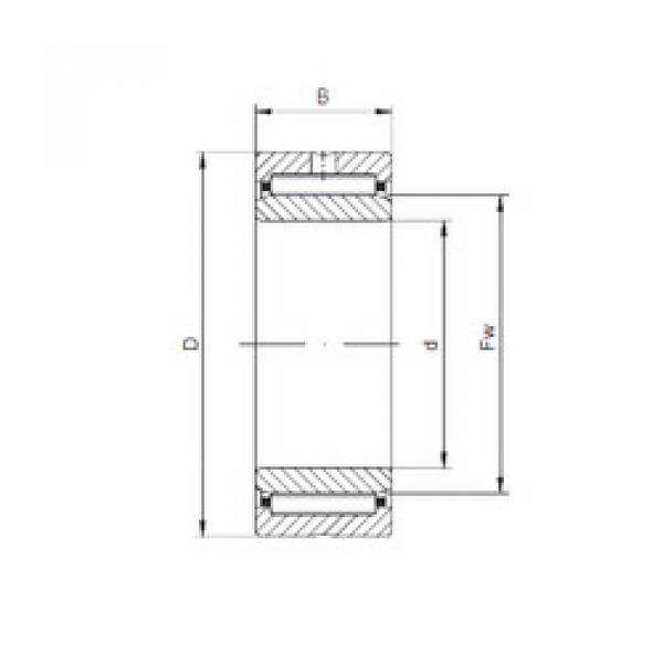 roulements NA4010 V CX #1 image