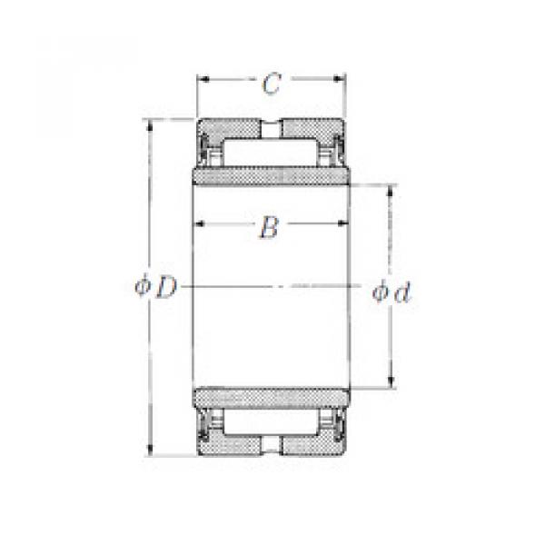 roulements NA49/32TT NSK #1 image