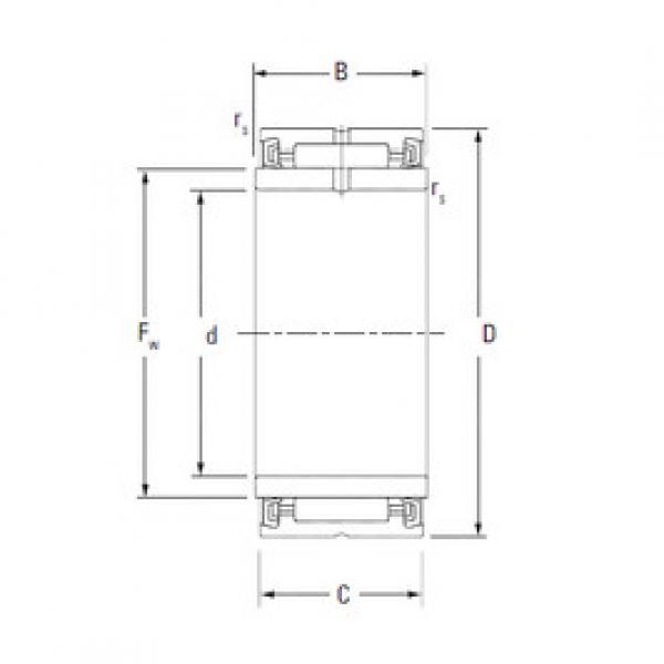 roulements NA4910,2RS KOYO #1 image