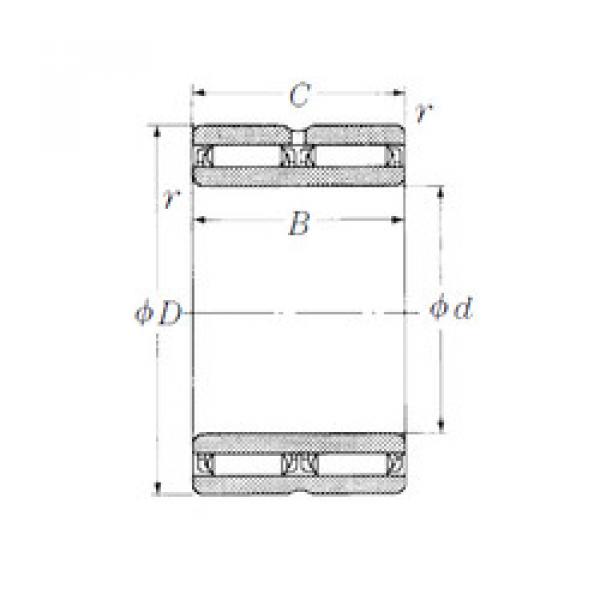 roulements NAFW152826 NSK #1 image