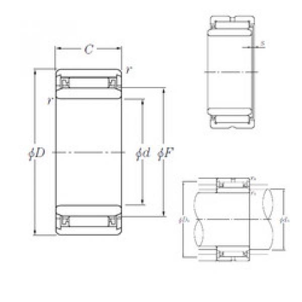 roulements NK8/16T2+IR5×8×16 NTN #1 image