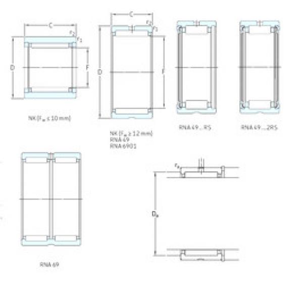 roulements NK22/20 SKF #1 image