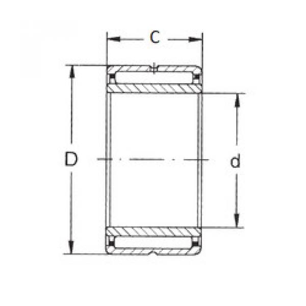 roulements NKI 10/16 FBJ #1 image