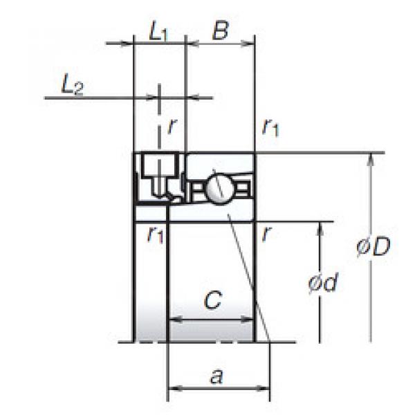 roulements 110BNR10XE NSK #1 image