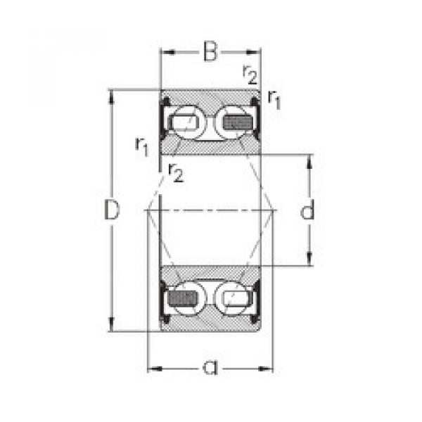 roulements 3212-B-2RSR-TV NKE #1 image