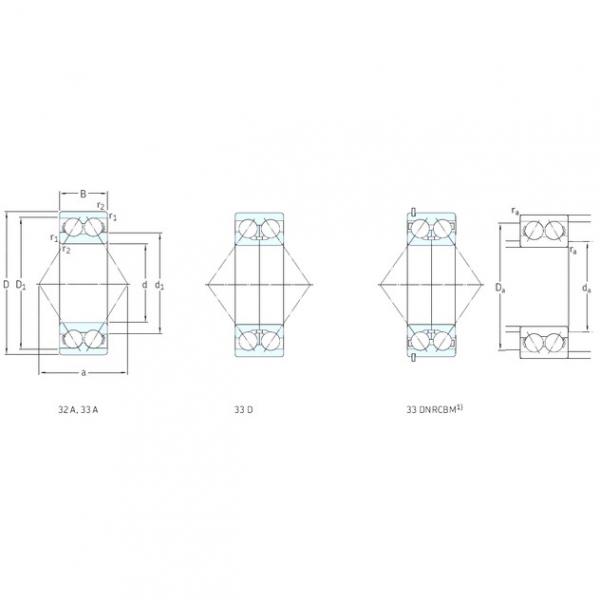 roulements 3307DJ1 SKF #1 image