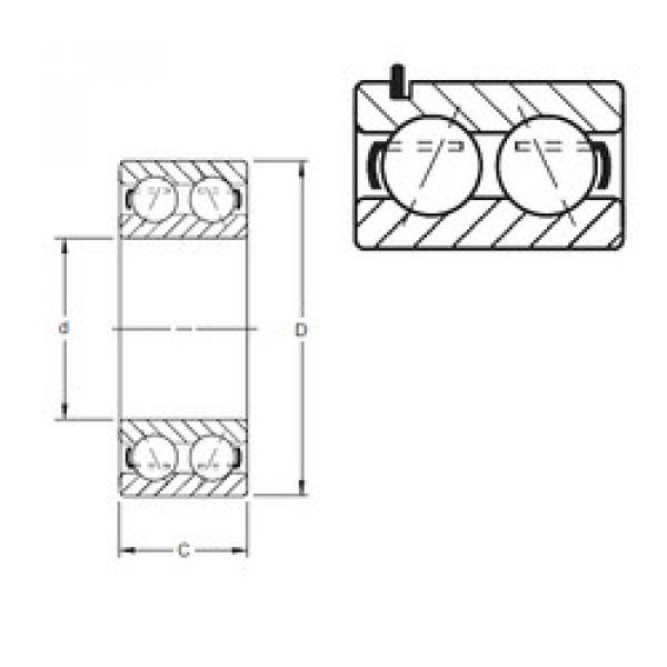 roulements 5206WG Timken #1 image