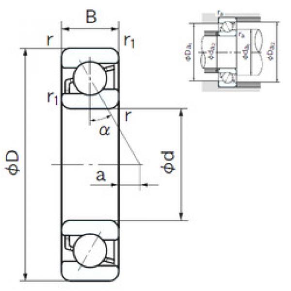 roulements 7300B NACHI #1 image