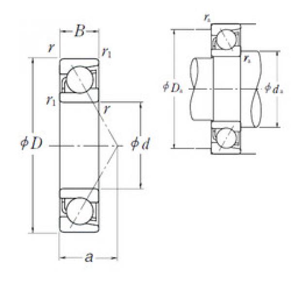 roulements 7206 C NSK #1 image