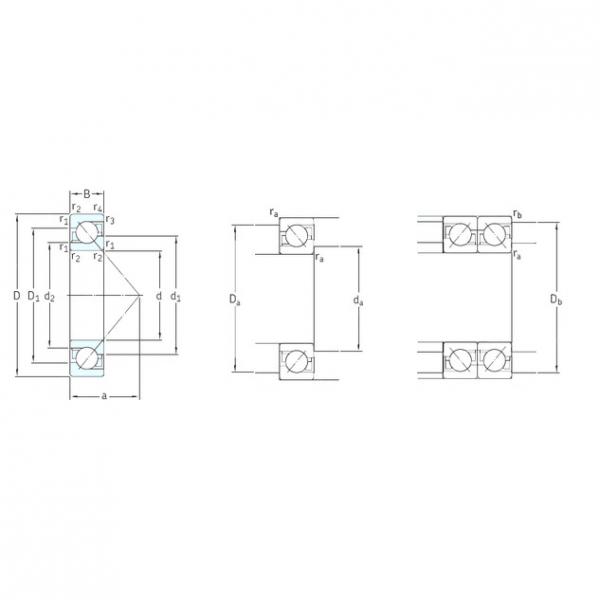 roulements 7212BECBP SKF #1 image