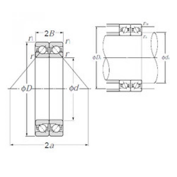 roulements HTA017DB NTN #1 image