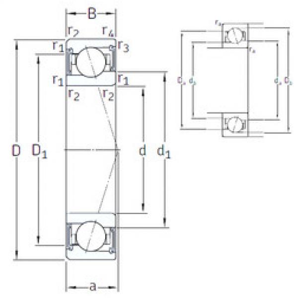 roulements VEB 55 /S 7CE3 SNFA #1 image