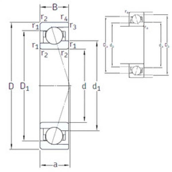 roulements VEB 80 /NS 7CE1 SNFA #1 image