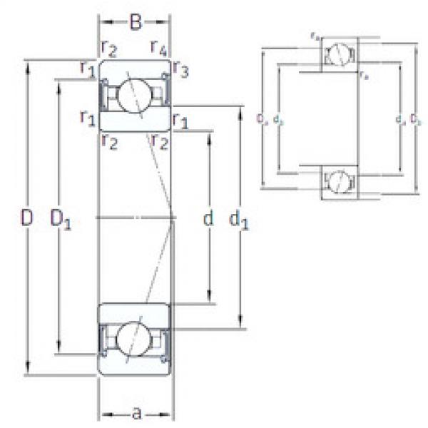 roulements VEX 40 /S/NS 7CE3 SNFA #1 image