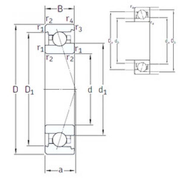 roulements VEX 8 /NS 7CE3 SNFA #1 image