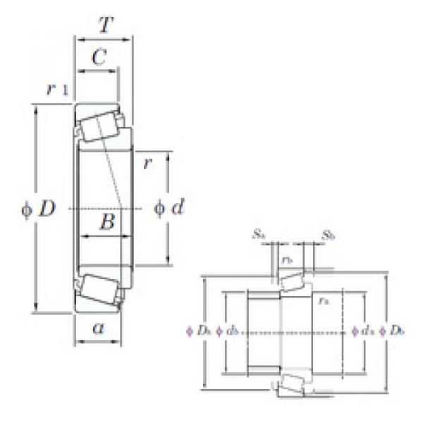 roulements HH221432/HH221410 KOYO #1 image