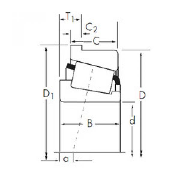 roulements 15118/15250-B Timken #1 image