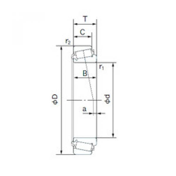 roulements 749/742 NACHI #1 image