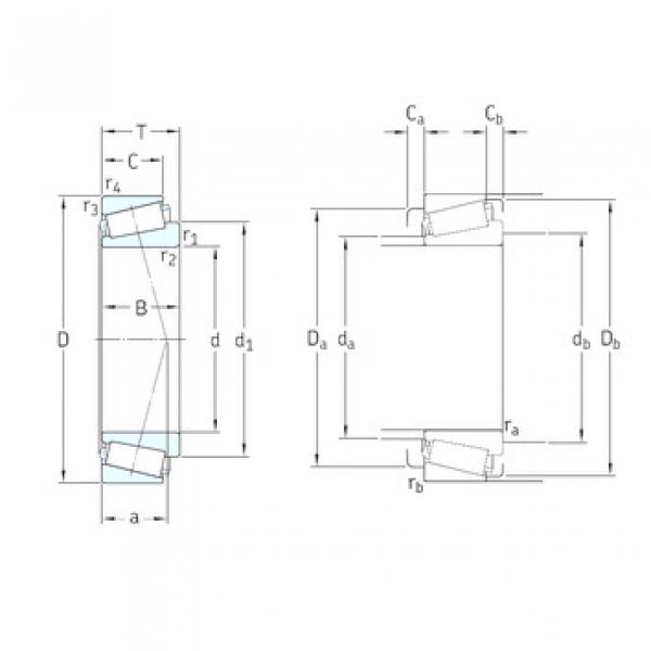 roulements 30238J2 SKF #1 image