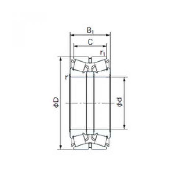 roulements 110KBE131 NACHI #1 image