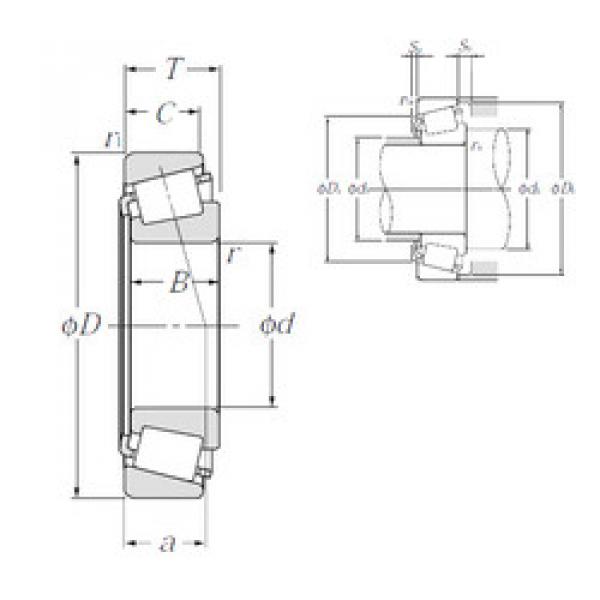 roulements 4T-T7FC070 NTN #1 image