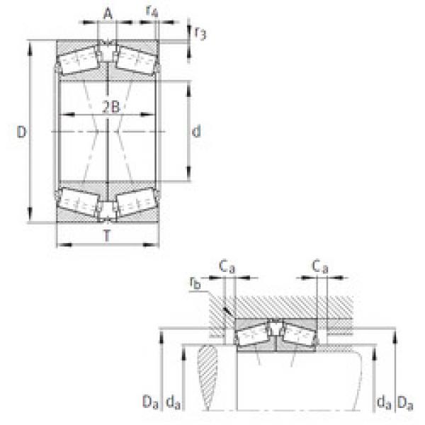 roulements 32968-N11CA-A550-600 FAG #1 image