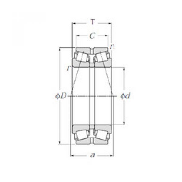 roulements 432220XU NTN #1 image