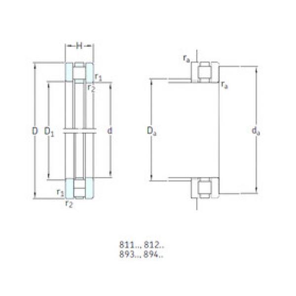 roulements 81126TN SKF #1 image