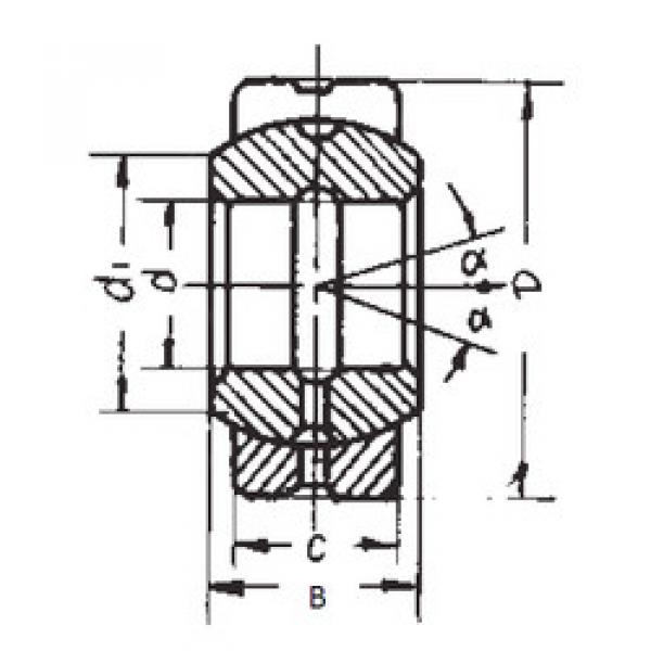 roulements GE90ES FBJ #1 image