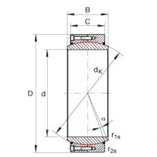 roulements GE1000-DW-2RS2 INA #1 image