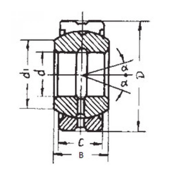 roulements GE100ES-2RS FBJ #1 image